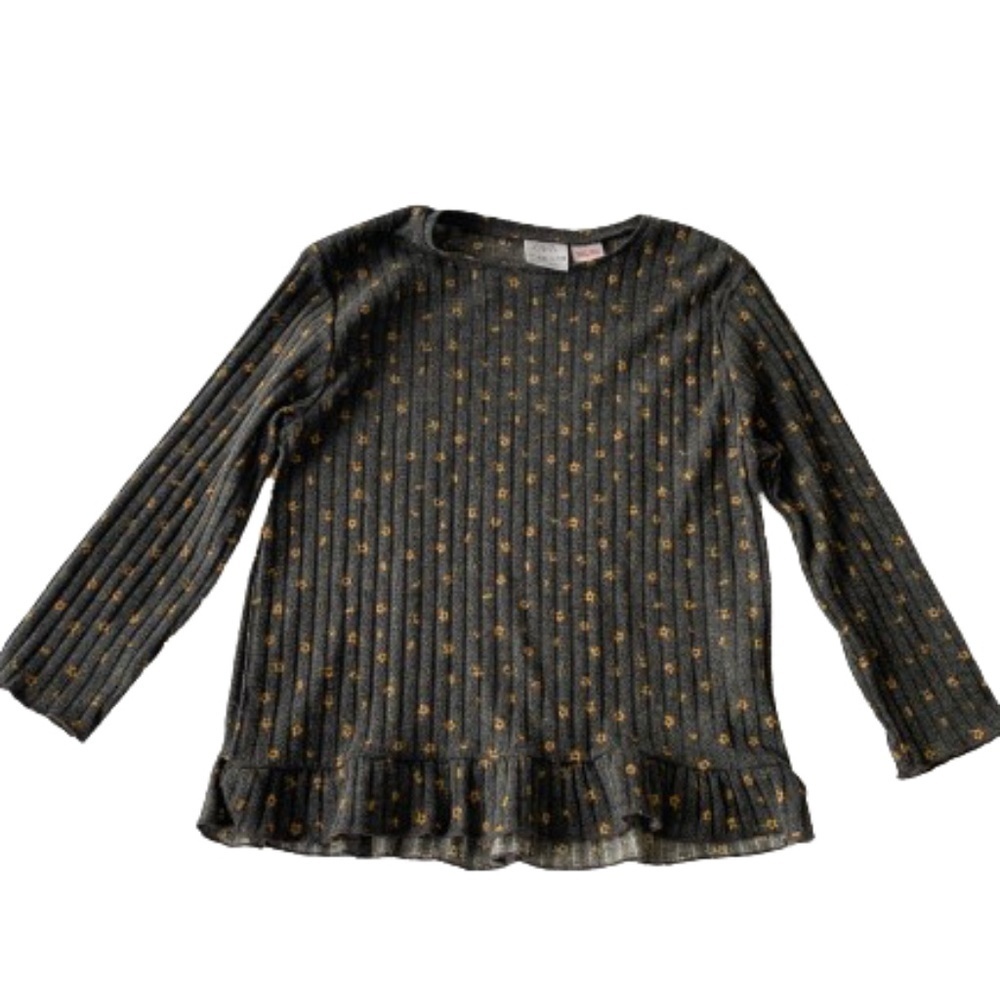 Zara Girls Floral Top Size 4-5 Years